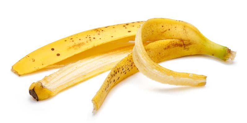Banánová slupka působí protizánětlivě